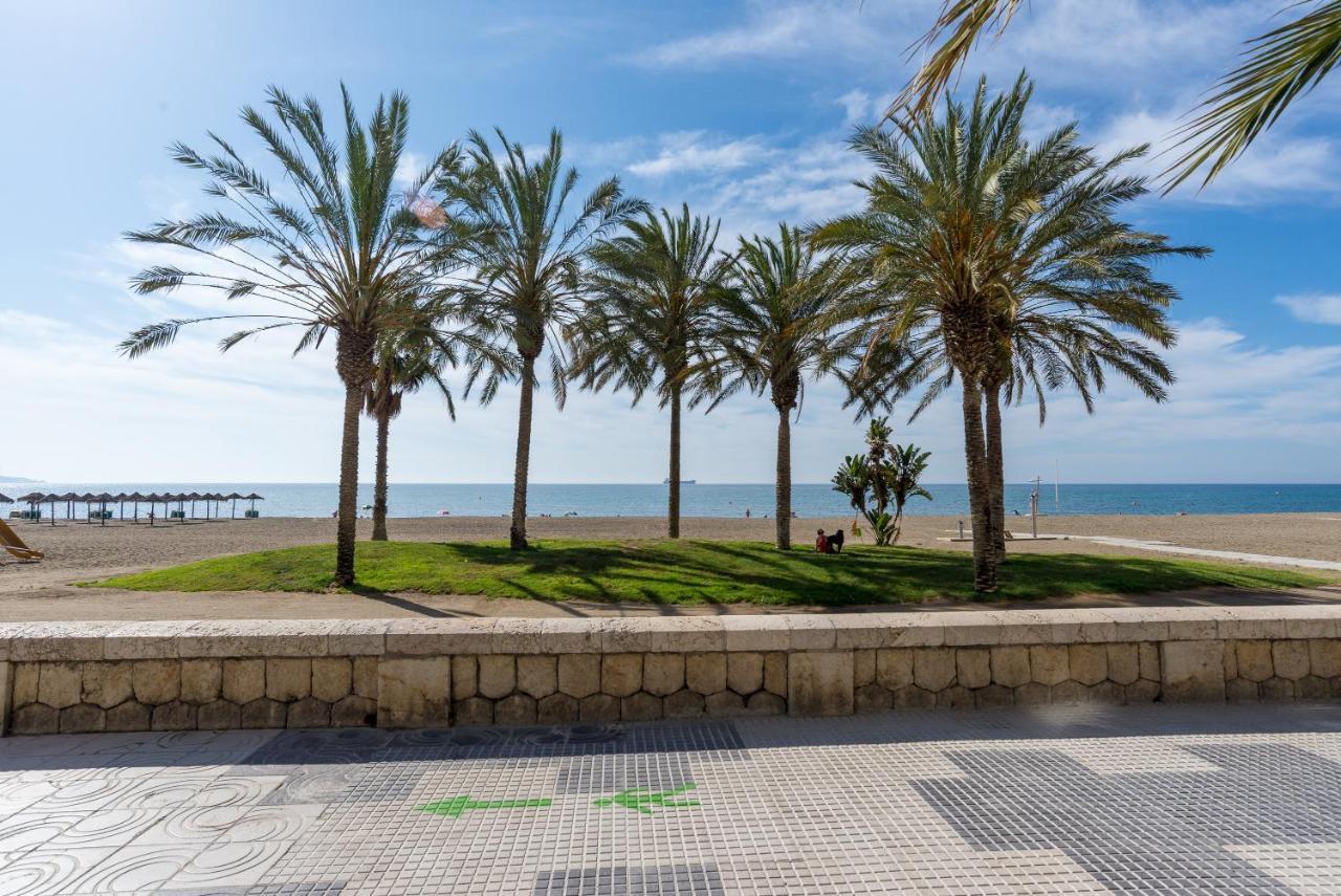 Playa Sol Y Centro Historico Appartement Málaga Buitenkant foto